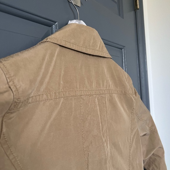 Talbots Classic Tan Trench Coat - Picture 9 of 16